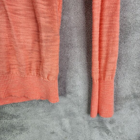 Women's Coral Express V-Neck Sweater Long Sleeve Lightweight Size M - Picture 3 of 10